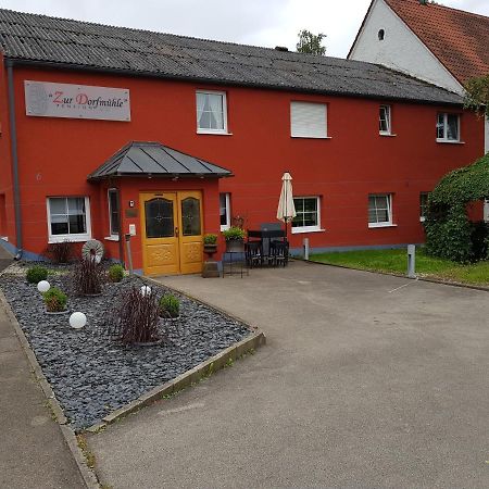 Zur Dorfmuhle Hostel Aislingen Bagian luar foto