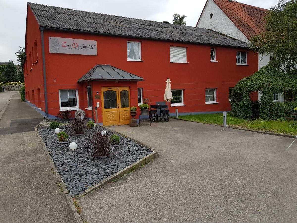 Zur Dorfmuhle Hostel Aislingen Bagian luar foto